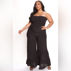 Summer Nights Strapless Jumpsuit
